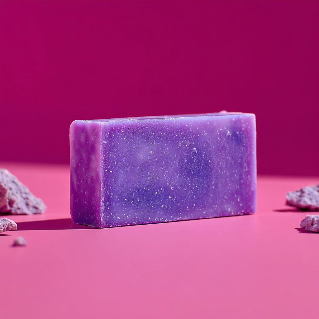Lavender Cold Process Soap Bar – Indulge in lavender luxury.