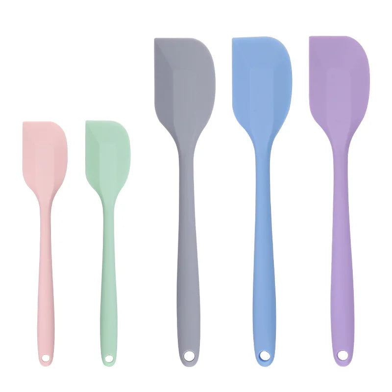 1Pcs Cream Cake Silicone Baking Spatula Scraper Non-stick Kitchen