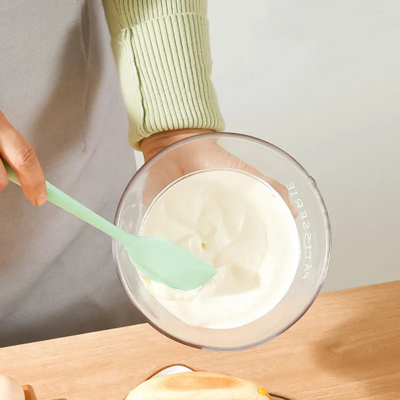 1Pcs Cream Cake Silicone Baking Spatula Scraper Non-stick Kitchen