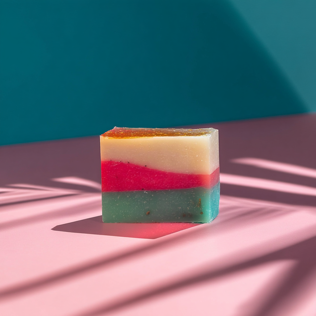 Watermelon Poppy Soap