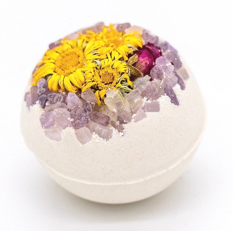 Aaranyam | Bath Bomb - Rose petals, Coffee, Callandulla, Oats, Pink salt,  Lavender |Refreshing hot water bath hydrating moisturizing enchanting rose