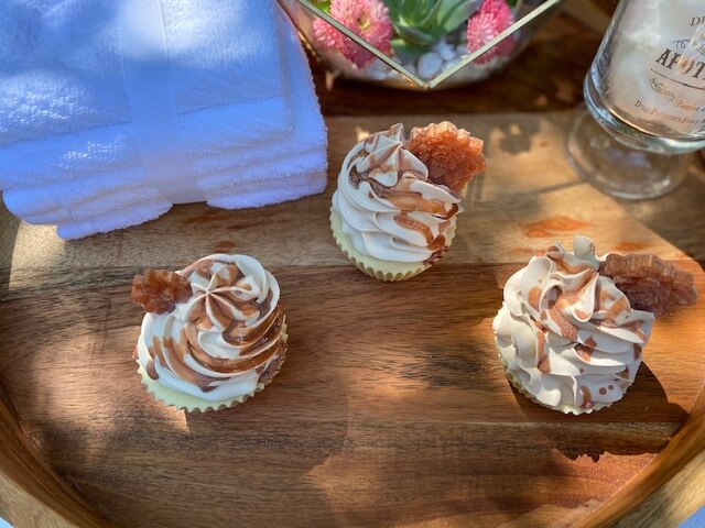 Sticky Bun Cupcake Soaps Cold Process