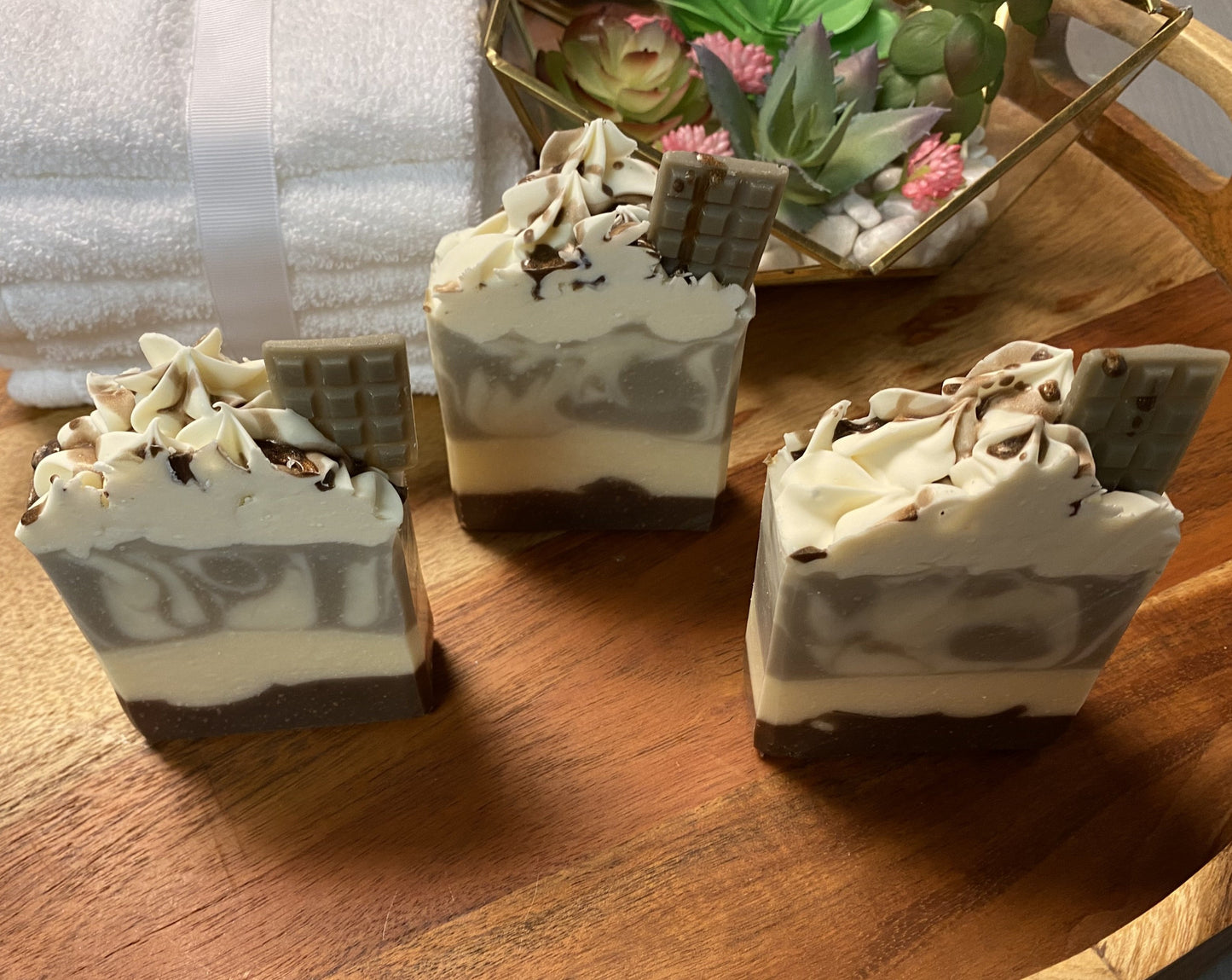 Chocolate Almond Soap Bar