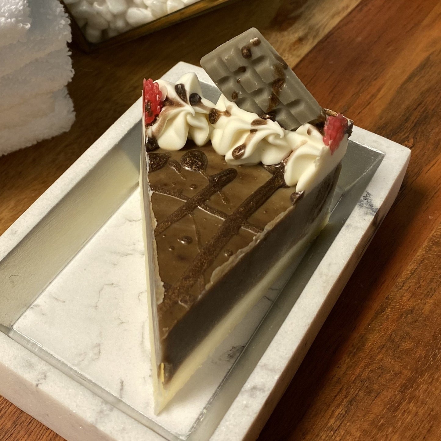 Chocolate Almond Soap Pie