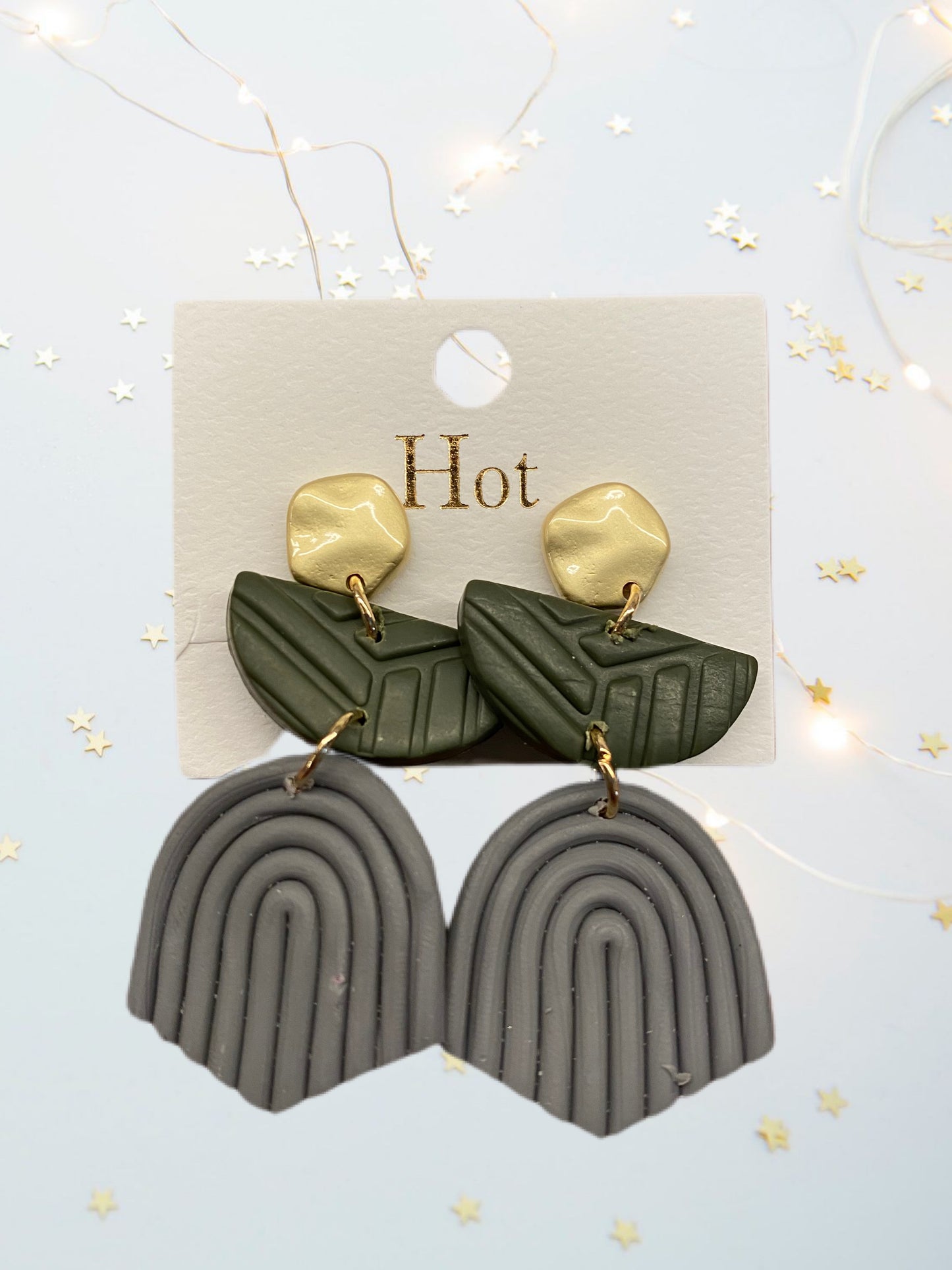 Modern Clay Earrings