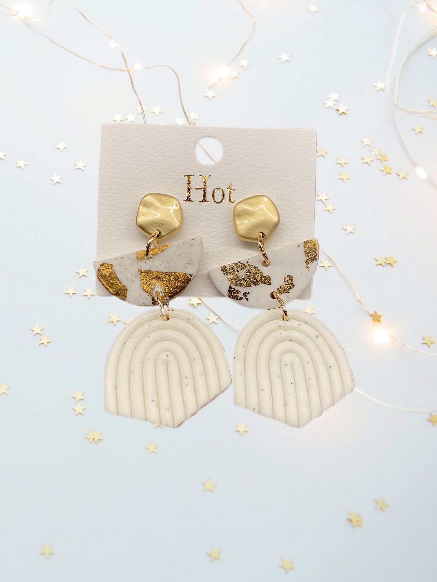 Modern Clay Earrings