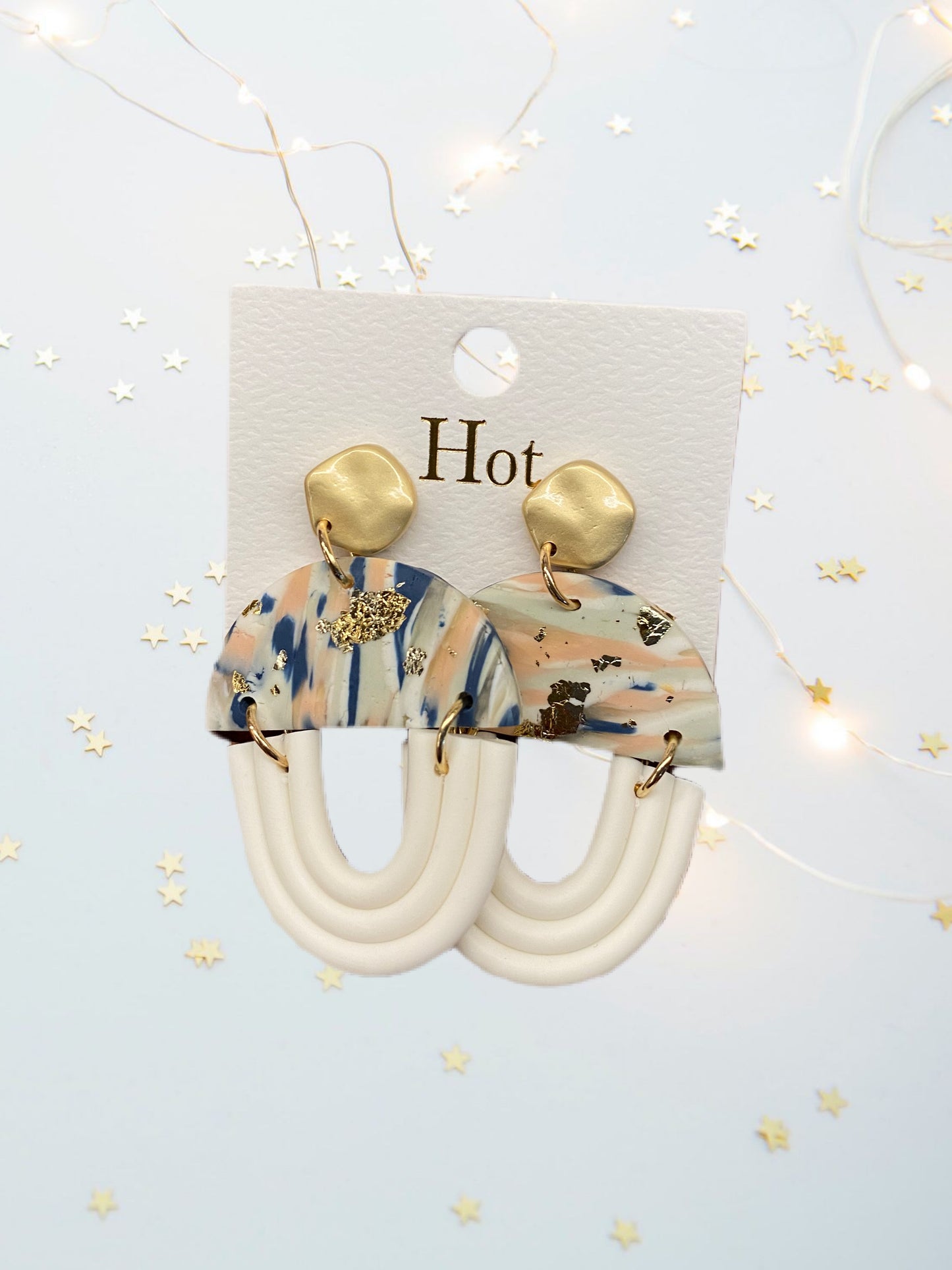 Modern Clay Earrings