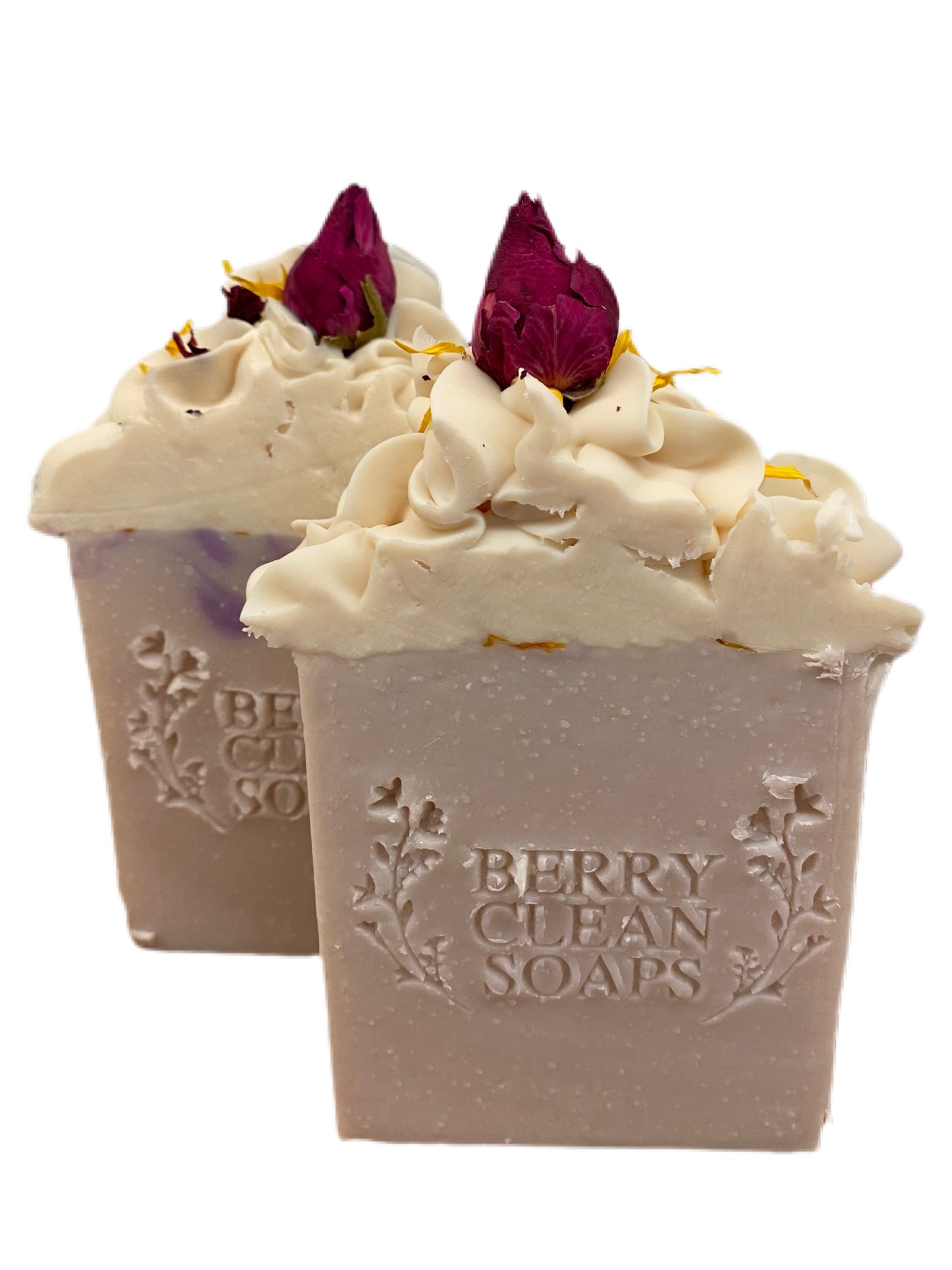 Lilac Soap with Icing