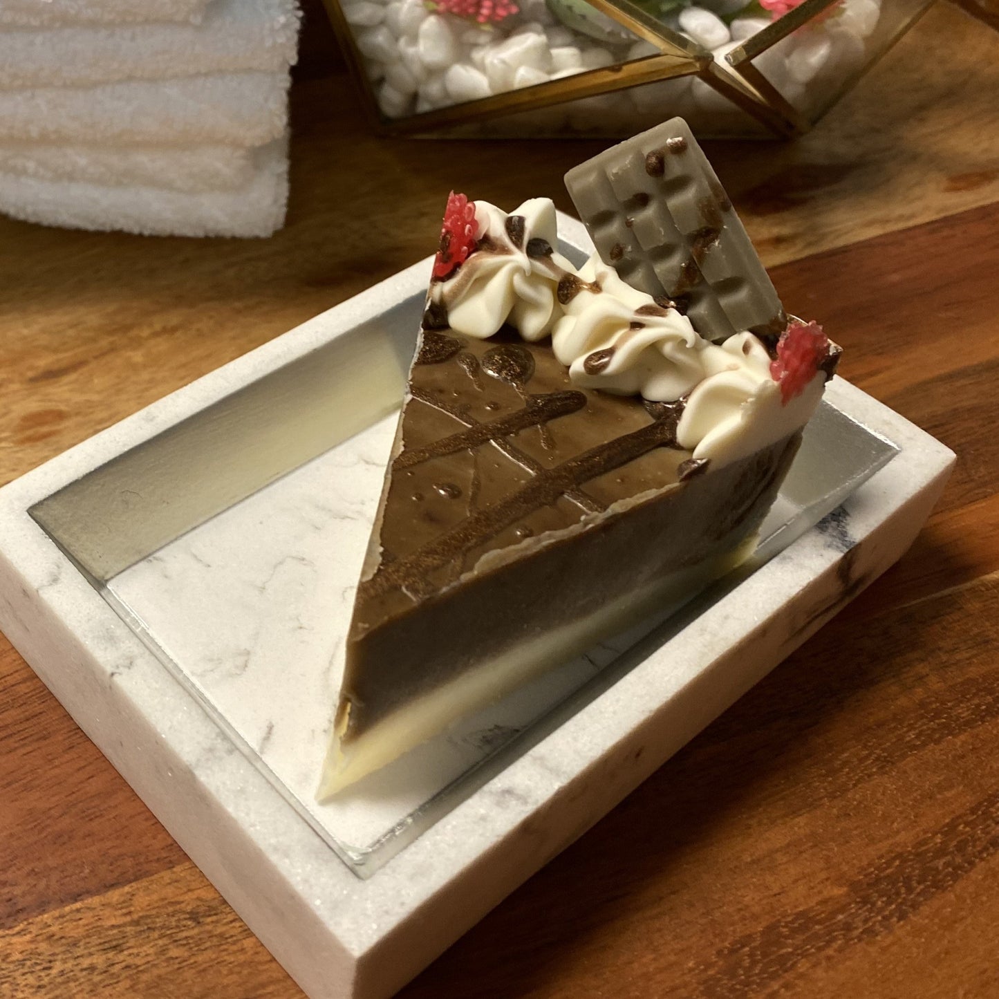 Chocolate Almond Soap Pie