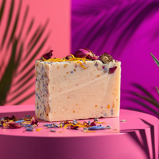 Geranium Rose Clay Soap