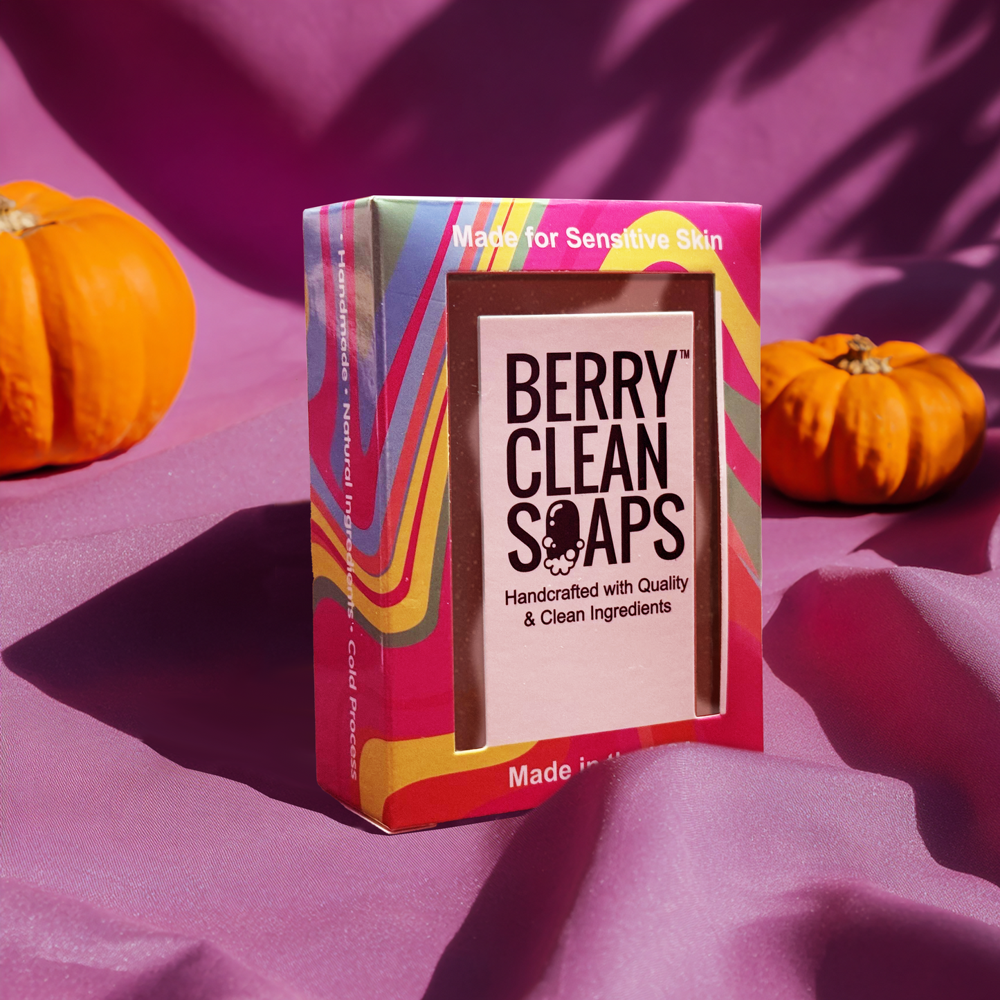 Pumpkin Spice Cold Process Soap – Glowing, Nourishing & Naturally Soothing