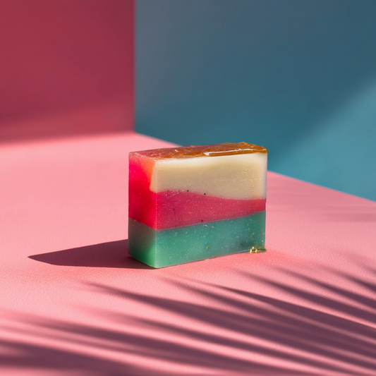 Watermelon Poppy Soap