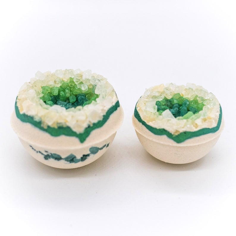 Artisan Emerald Geo Vegan Bath Bomb