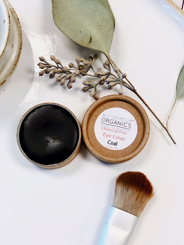 Organic Eyeliner / Organic Eye Makeup / Eye Coal / Butter Me Up Organi