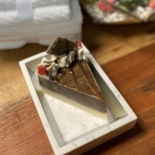 Chocolate Almond Soap Pie