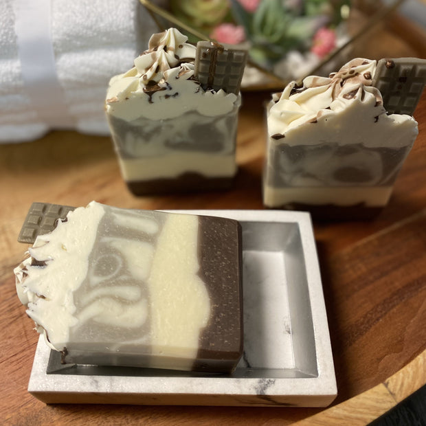 Chocolate Almond Soap Bar