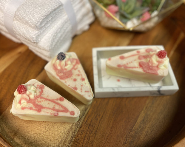 Cherry & Peach Soap Pie